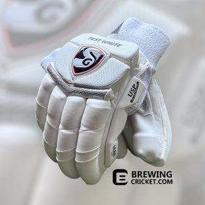 SG. Test White - Batting Gloves