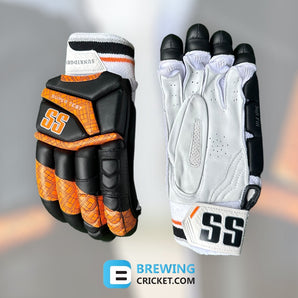 SS TON Super Test IPL Blue/Orange - Batting Gloves