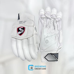 SG. HP 33 Players White - Batting Gloves