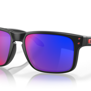 Oakley Holbrook,  Matte Black Red Iridium, Virat Series - Sun Glasses